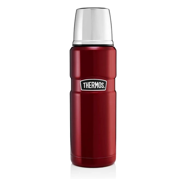 Thermos Stainless King Flask Red 047L - Hot Beverages On The Go