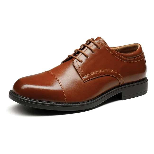 Chaussures Derbys Homme Bruno Marc Ville Habillées Formelles - Réf. 123456 - Lacets Oxford Costume Mariage