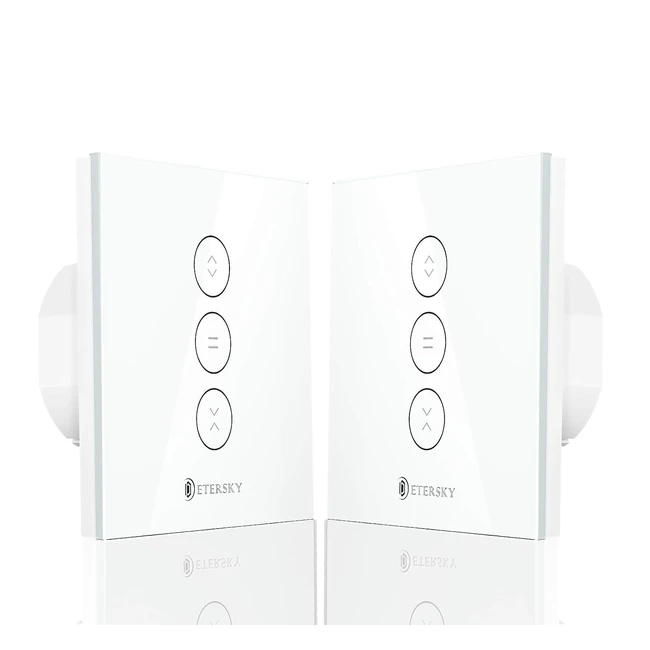 Interrupteur Volet Roulant WiFi Etersky LED Alexa Google Home