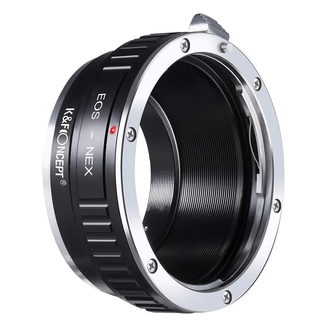 KF Concept EF-EFS to NEX Lens Mount Adapter for Canon EF EFS Mount Lens and Sony Alpha E Cameras