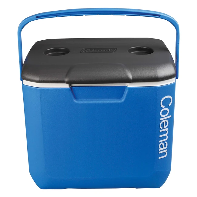 Coleman Cool Box 30qt Performance Cooler 28 Liter - Große Hochleistungskühlbox - Eisbox für Getränke - Blau