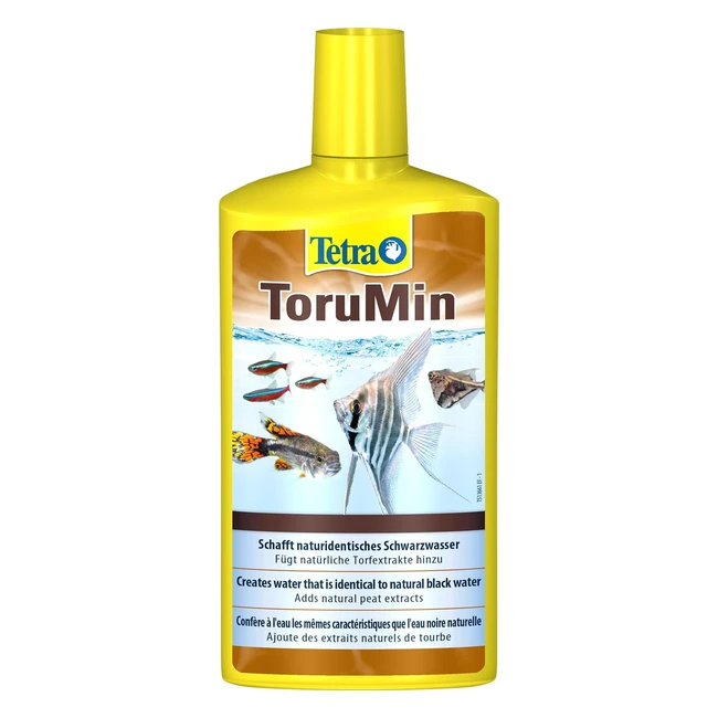 Tetra Torumin FR Naturidentisches Schwarzwasser 500ml - Bioaktivstoffe fr Vita
