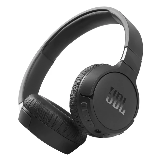 JBL Tune 660NC Wireless Over-Ear Headphones Black  Active Noise Cancellation  