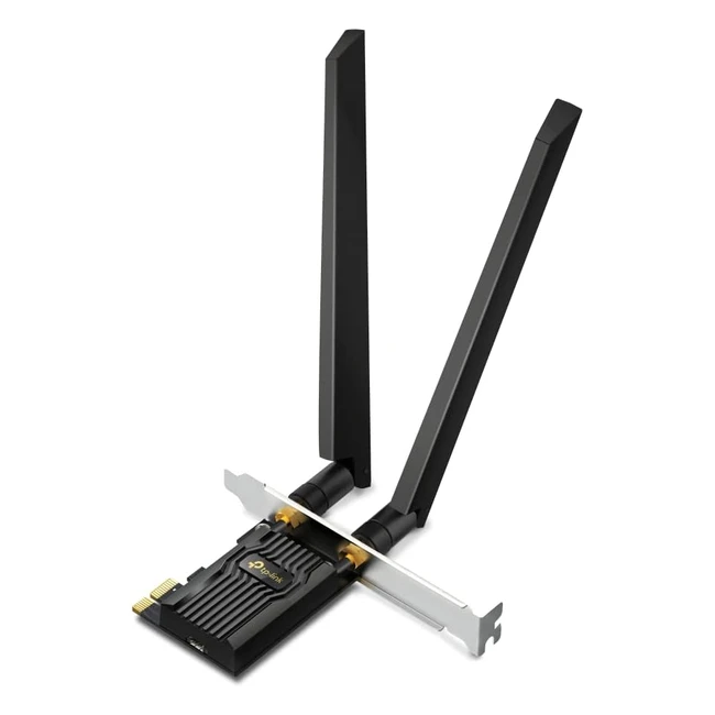 Carte WiFi PCIe TP-Link Archer TXE72E WiFi 6E AXE5400 Bluetooth 52 Tribandes