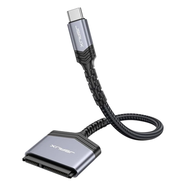 JSAUX SATA zu USB-C Kabel USB-C 31 zu 25 Zoll SATA III Adapter Typ C fr 25 