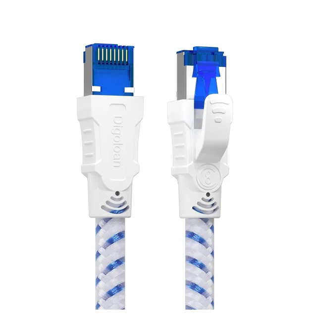 Cat 8 Ethernet Cable 3m High Speed 40Gbps 2000MHz SFTP Patch Cord RJ45 PS4 Xbox 