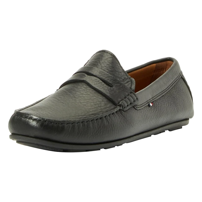 Tommy Hilfiger Men Loafers Casual Leather Driver - Comfortable, Stylish, and Durable