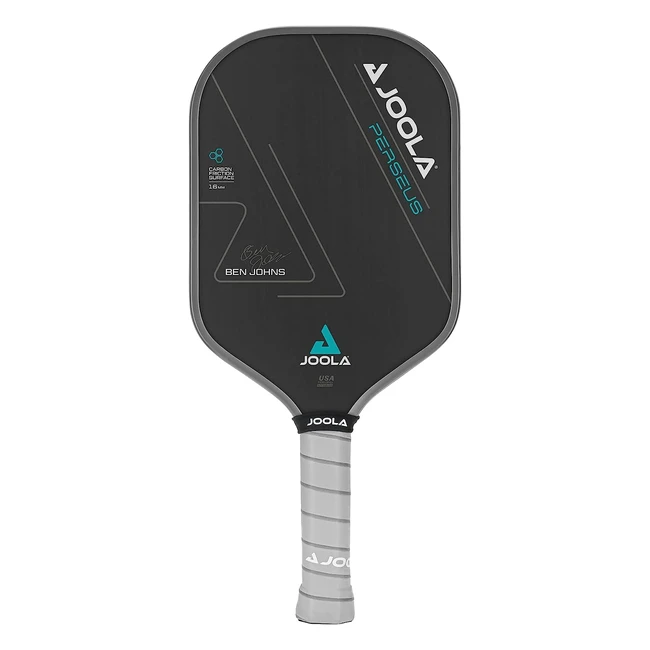 JOOLA Ben Johns Perseus Pickleball Paddle - Charged Surface Technology - Carbon 