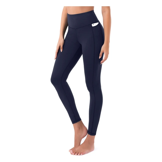 Joyspels Womens High Waisted Gym Leggings - Tummy Control Yoga Pants - Full Len