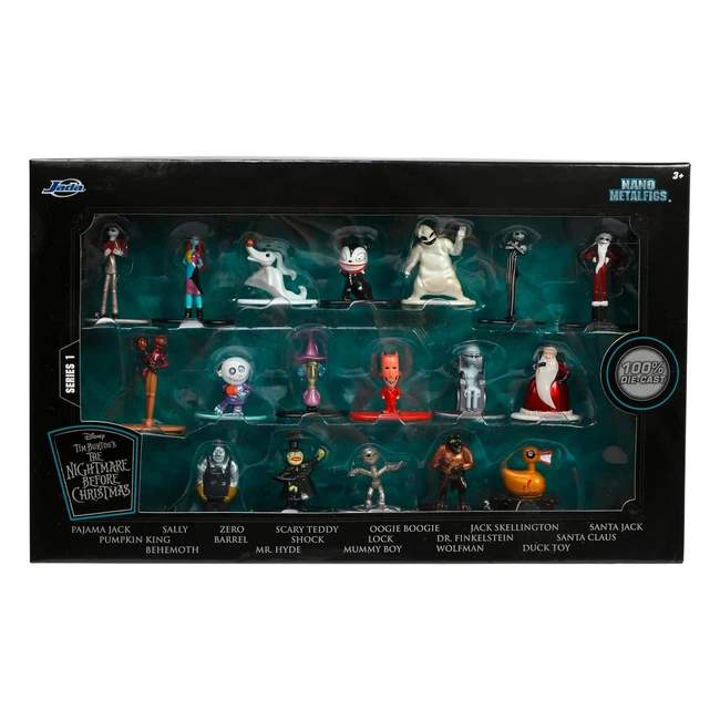 Set 18 Nanofiguras Pesadilla Antes de Navidad Disney 4cm 253075006