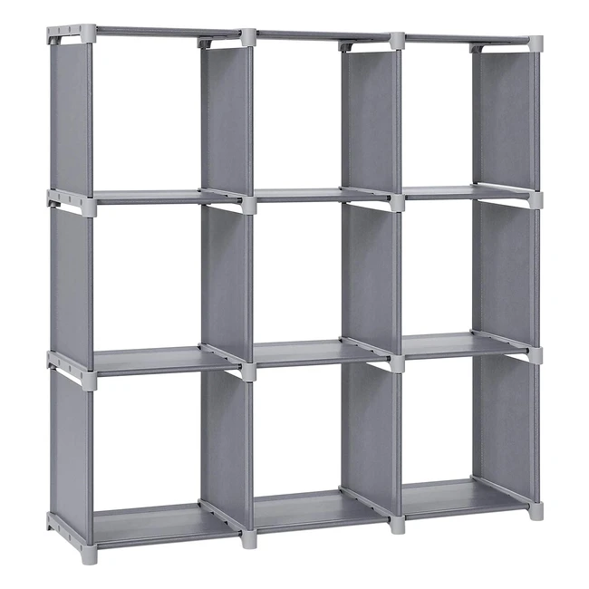 Songmics 9 Cube Storage Shelves LSN45GY - Smart Storage  Personalised DIY Desig