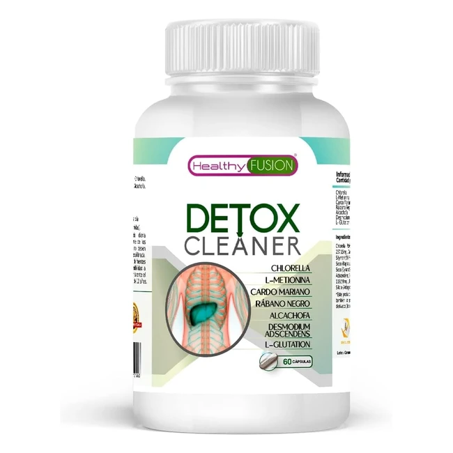 Detox Fegato Healthy Fusion - Stimola Digestione - 60 Capsule