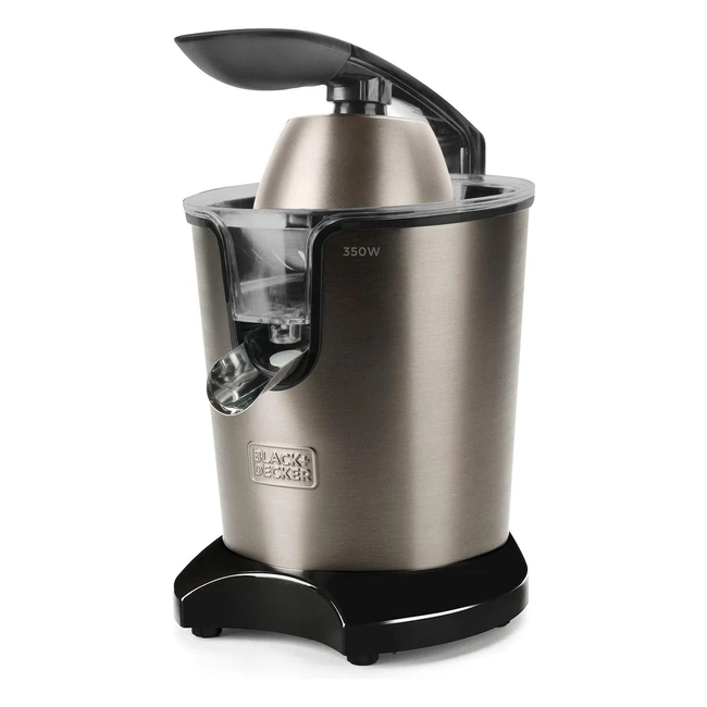 Presse-agrumes professionnel 350W inox - BlackDecker BXCJ350E