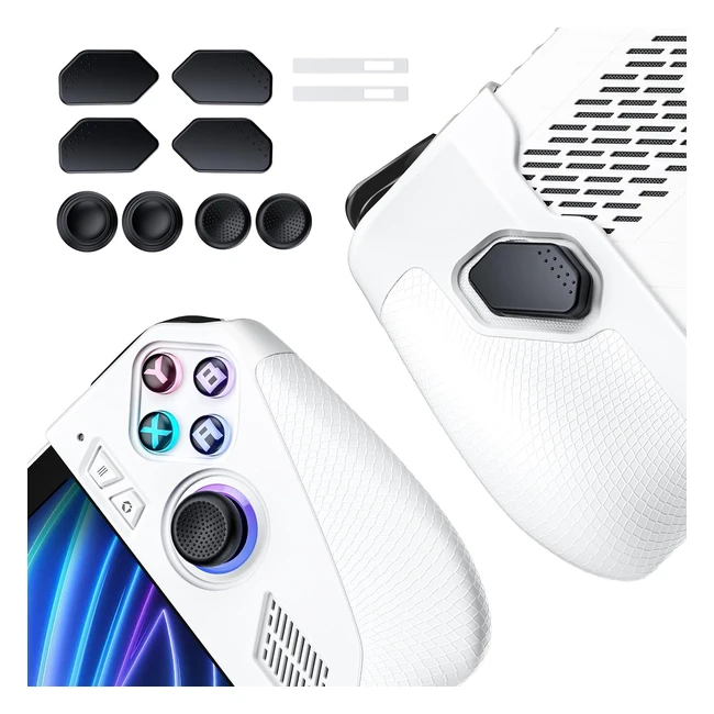 JSAUX Silikon Griff Schutz Hlle Set kompatibel mit ROG Ally ROG Ally Grip Skin