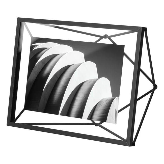 Cadre photo filaire Umbra Prisma - Noir - 10x15 cm - Moderne