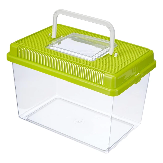 Ferplast Aquarium Geo Medium Tank 25L fr Fische  Kleintiere - Robuster Kunsts