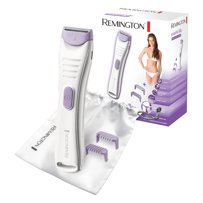Remington Tondeuse Bikini Précision Confort SmoothSilky Anti-coupures BKT4000