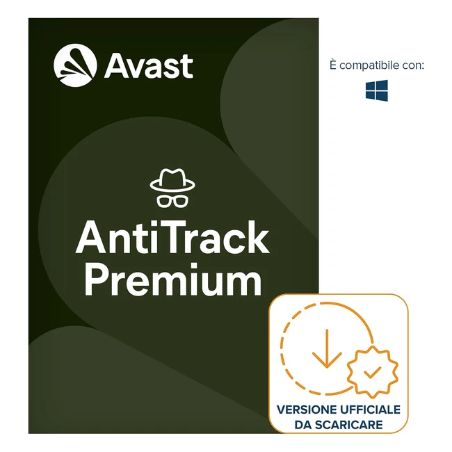 Avast Antitrack Premium 2024 - Protezione Dati Online - Anonimato Assoluto