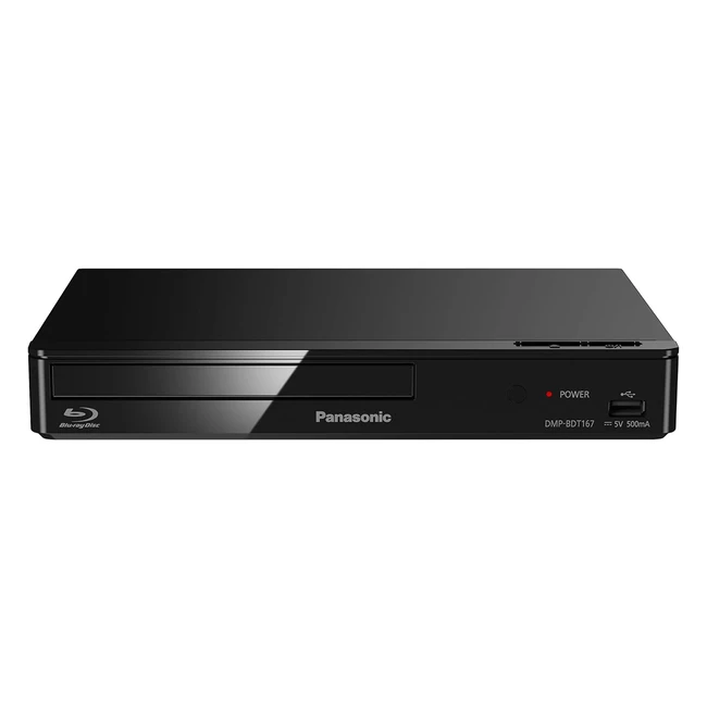 Panasonic Bluray Player 3D Full HD Upscaling DMPBDT167EG