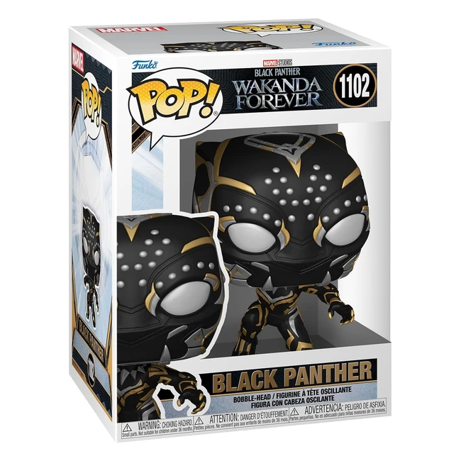 Funko Pop Marvel Black Panther Wakanda Forever Figurine Vinyle 1234 - Collectio