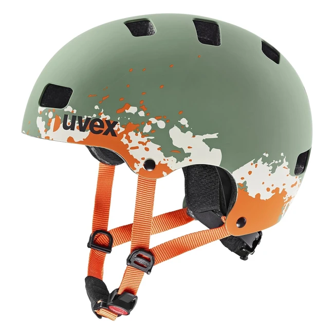 UVEX Kinderfahrradhelm Kid 3 CC - Robuster Helm für Kinder - Individuelle Größenanpassung - Optimale Belüftung