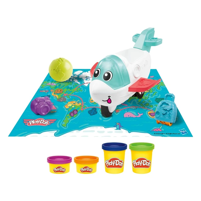Set de Juego Play-Doh Avión Primeras Creaciones #123 - Divertido y Educativo