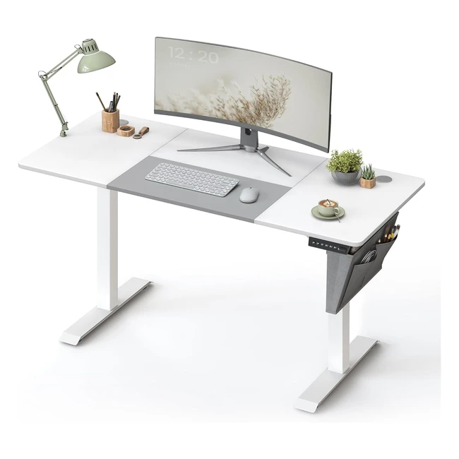 Songmics LSD016W02 Hhenverstellbarer elektrischer Schreibtisch 60 x 140 x 72-1