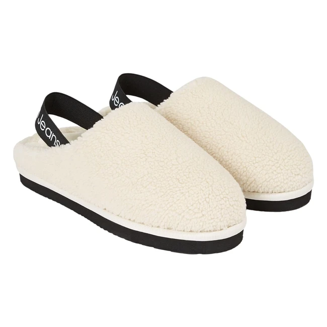 Calvin Klein Womens Home Clog Surfaces Slippers YW0YW01157