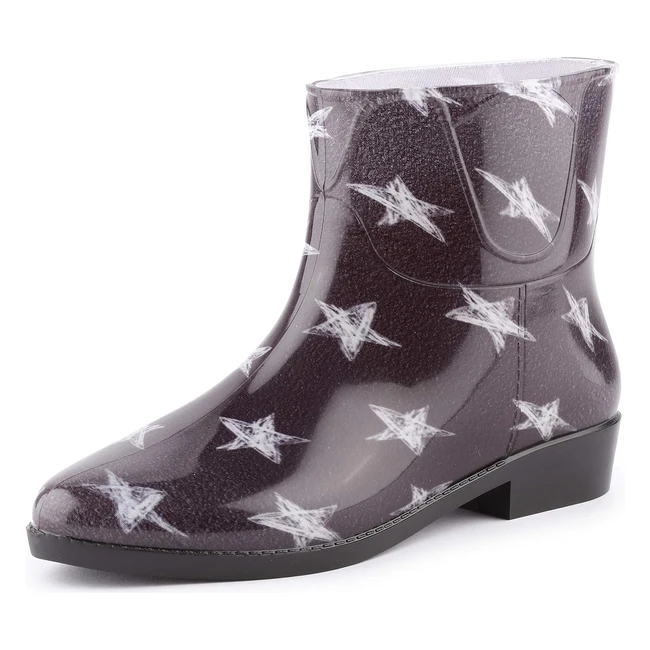 Bottines de pluie femme LaDeHeid LAZT201802 - Livraison gratuite