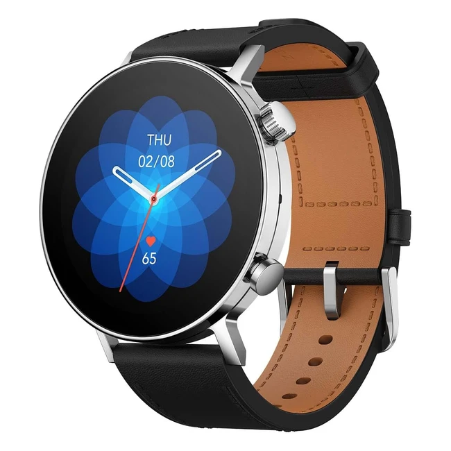 Amazfit GTR 3 Pro Smartwatch - Edelstahl Limited Edition - Ultrahd AMOLED Displa