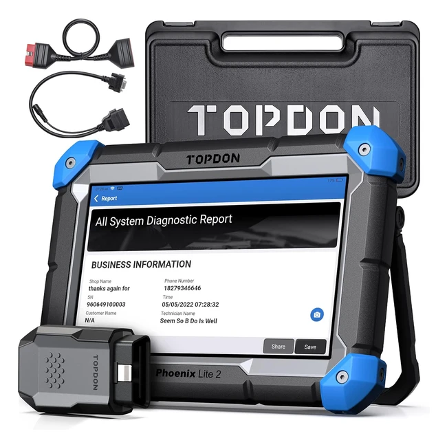 Topdon Phoenix Lite 2 Auto Diagnosegert Online Codierung Oelevel Alle Systemdi