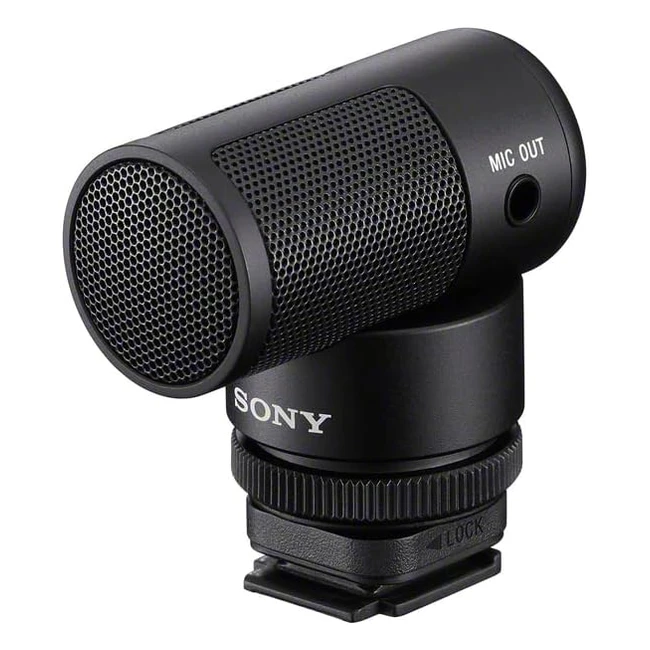 Microfono Direccional Sony ECMG1 sin Cable - Calidad de Sonido Optima