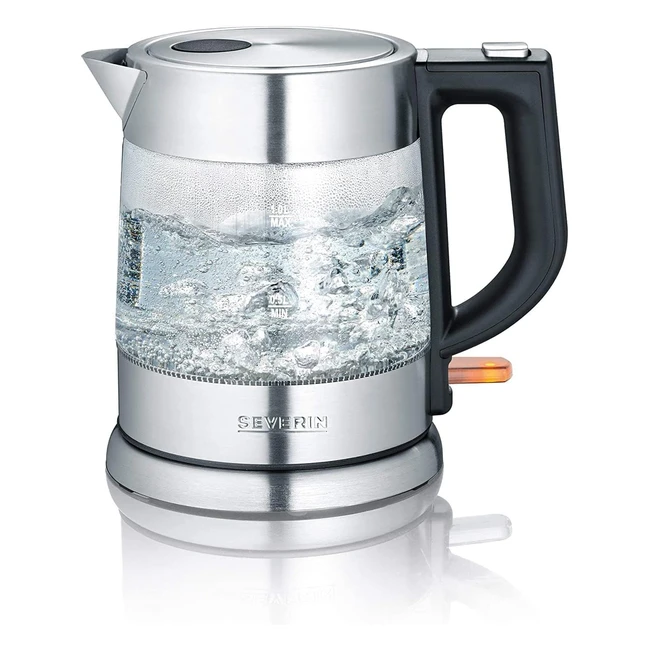 Severin Bouilloire en Verre WK 3468 Puissante Compacte Design Haute Qualit