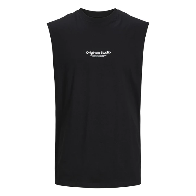 Débardeur imprimé Jack & Jones col rond - Réf. 123456