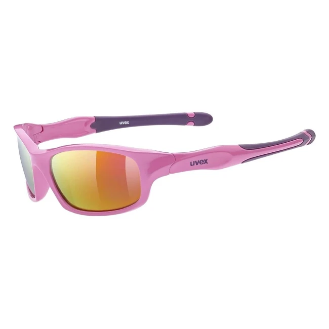 uvex Unisex Jugend Sportstyle 507 Sonnenbrille - Mode, Spiegelgläser, weiche Bügel, 100% UVA/UVB/UVC-Schutz