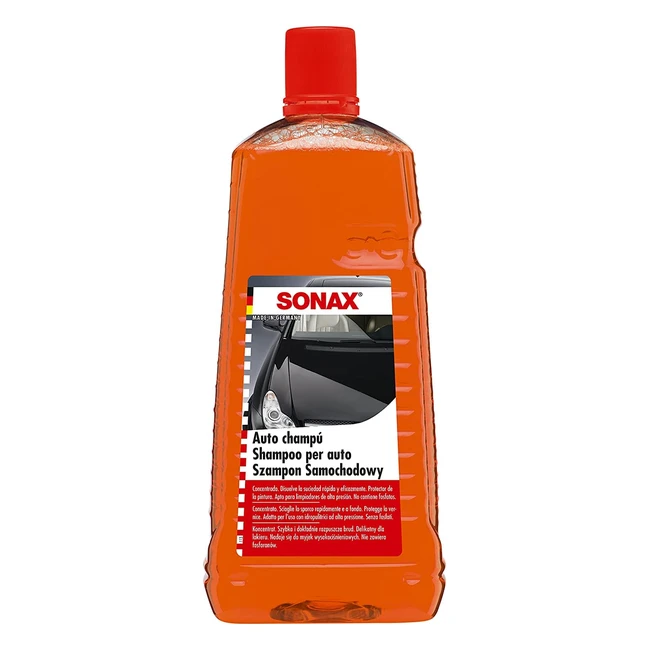 Sonax Shampoo Auto Concentrato 2 Litri - Pulisce e Protegge - Art. 03145410820