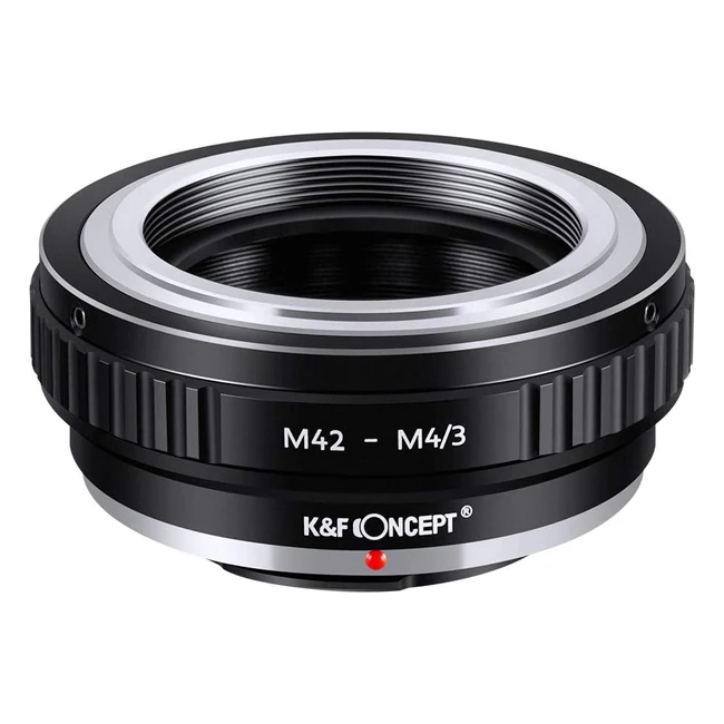 KF Concept M42 to M43 Lens Mount Adapter for Micro 43 Cameras - Manual Focus In