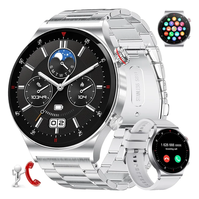 Lige Reloj Inteligente Hombre 143 Smartwatch IP68 Impermeable - Monitor Cardac