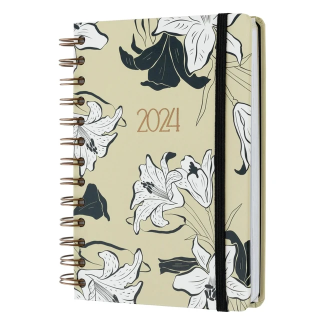Kokonote Agenda Petit 2024 Flora Ink - Organizza le tue attivit con stile