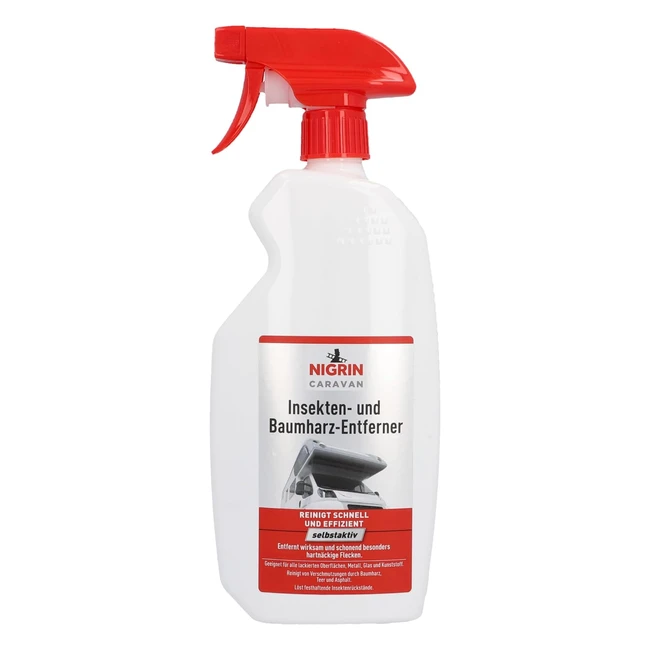 Nigrin 20120 Caravan Selfactive Insekten- und Baumharzentferner 075 Liter - Eff
