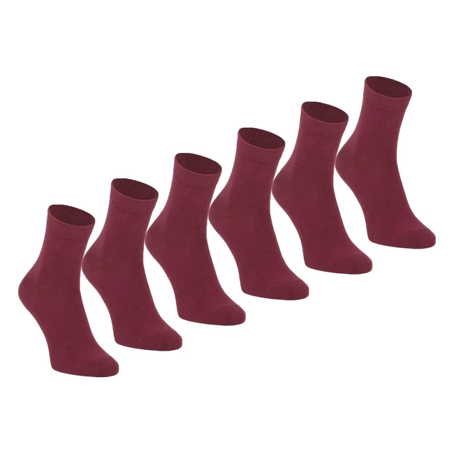 Calcetines Escolares Fureinstore para Niños - Pack de 6 Pares
