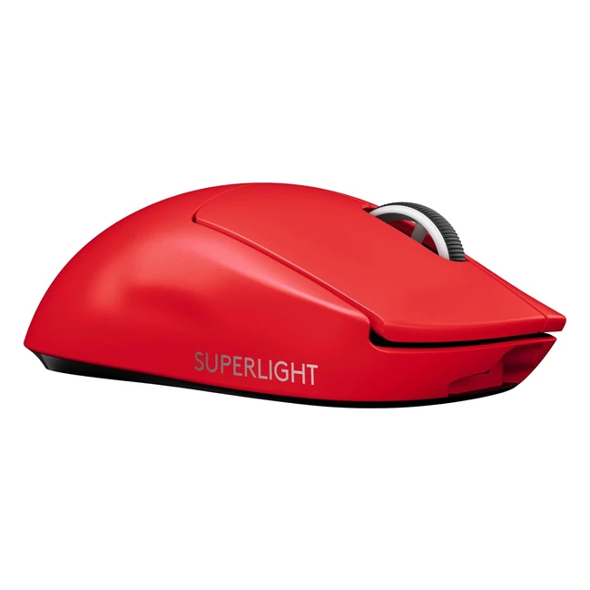 Logitech G Pro X Superlight Mouse Gaming Wireless - Leggero 63g Sensore HERO 25K