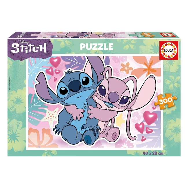 Educa Puzzle 300 pces Enfants Stitch Disney 40 x 28 cm 19964