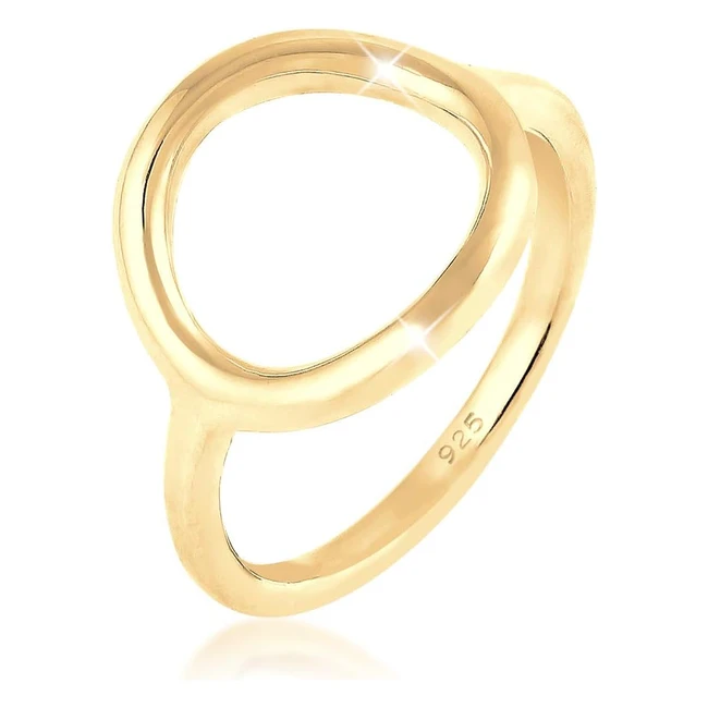 Anelli Donne Cerchio Rotondo Argento 925 - ELLI Ref 10004