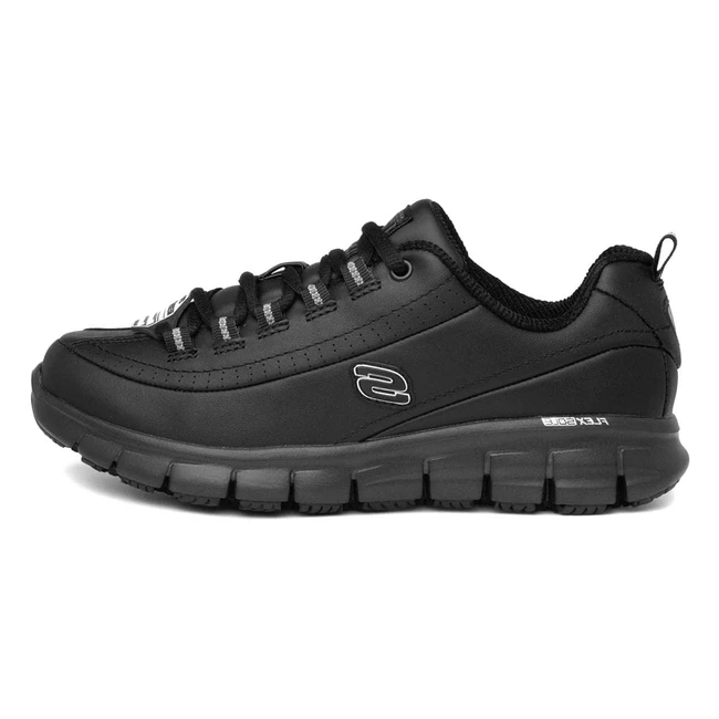 Skechers Womens Sure Track Trickel Work Shoes - Comfort  Safety Guaranteed