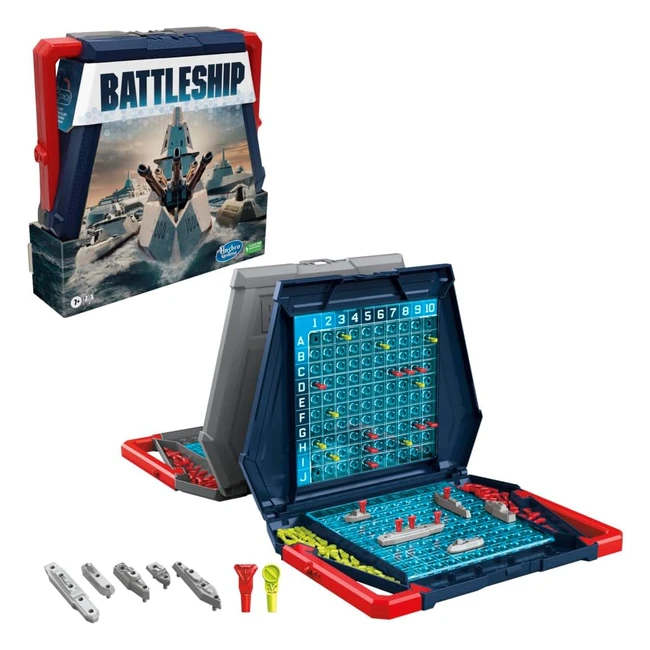 Hasbro Battleship Klassisches Brettspiel fr Kinder ab 7 Jahren - Strategie  S