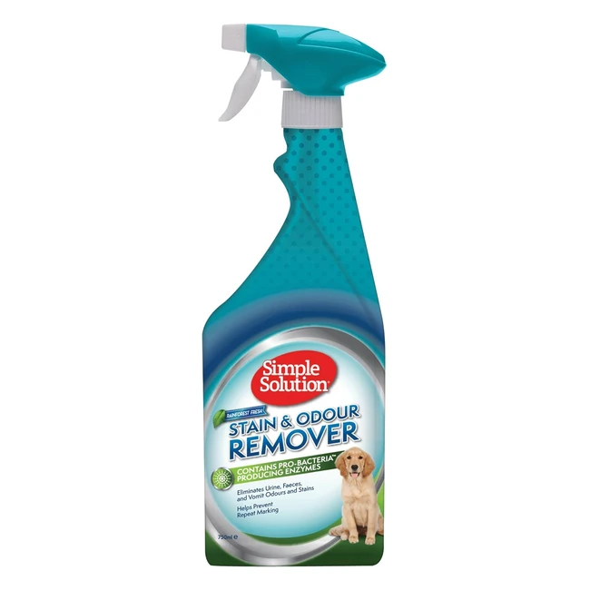 Simple Solution Pet Stain & Odour Remover 750ml - Rainforest Fresh
