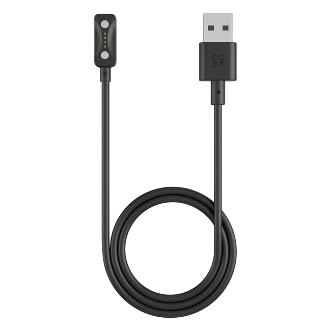 Cable de carga USB Polar Gen 2 para reloj deportivo GPS - Negro