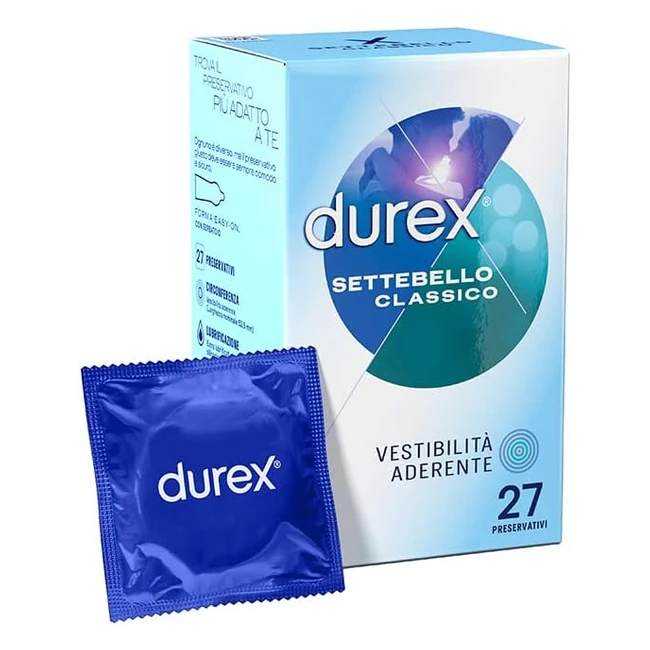 Durex Settebello Classico - Preservativi Classici 27 Profilattici