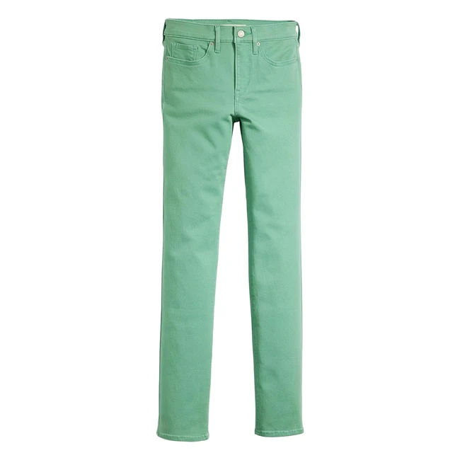 Levis 314 Shaping Straight Jeans Femme - Vert Beryl - 26W x 32L